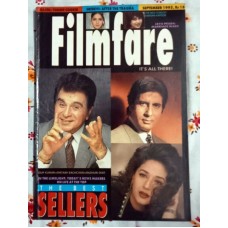 Rare Vintage Bollywood FILMFARE Sept 1995 India Movie Magazine Madhuri Gobinda