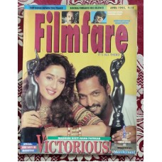 Rare Vintage Bollywood FILMFARE April 1995 India Film Cinema Magazine