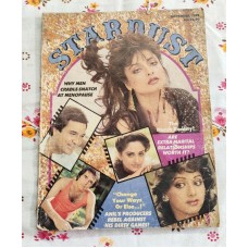 Rare Vintage Bollywood STARDUST Nov 1989 India Cinema Magazine 137