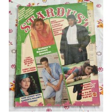 Rare Vintage Bollywood STARDUST June 1988 Kimi Sonam Salma India Cinema Magazine