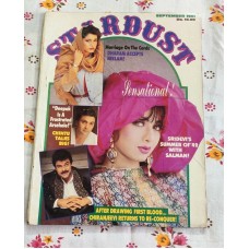 Rare Vintage Bollywood STARDUST Sept 1991 Divya India Cinema Magazine 142
