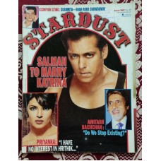Rare Vintage Bollywood STARDUST June 2007 India Cinema Magazine