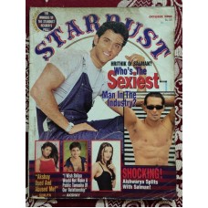 Rare Vintage Bollywood STARDUST Oct 2000 India Cinema Magazine